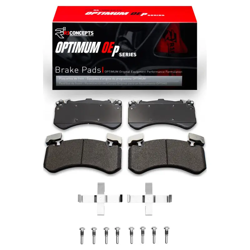 R1 2011-2019 Audi A6 (Usa/Canada) Front R1 Optimum Oe Pads & Hardware Kit 1