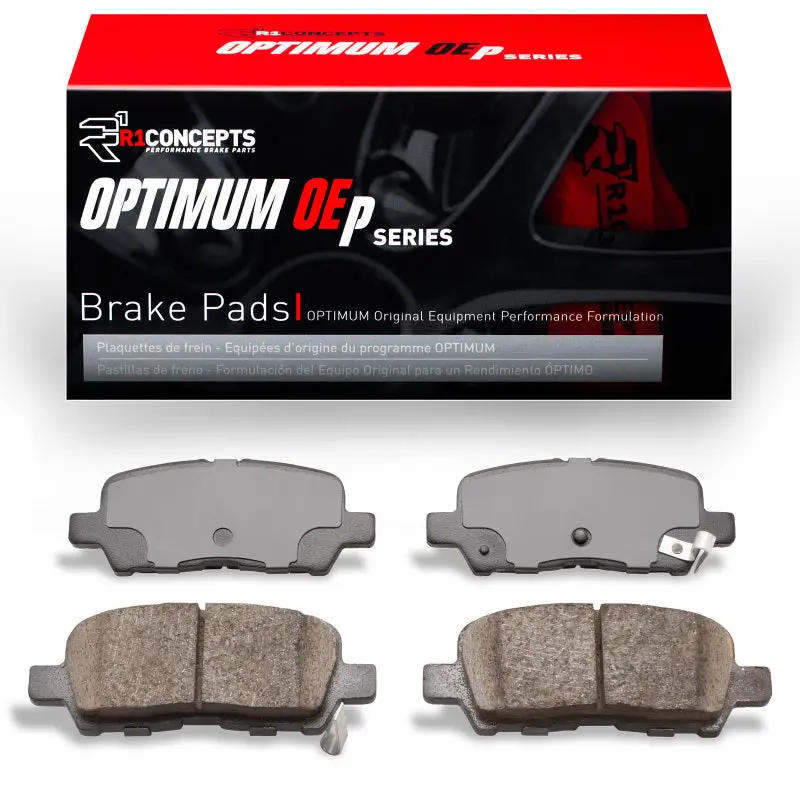 R1 04-16 Buick Lacrosse Rear R1 Optimum Oe Brake Pads 1
