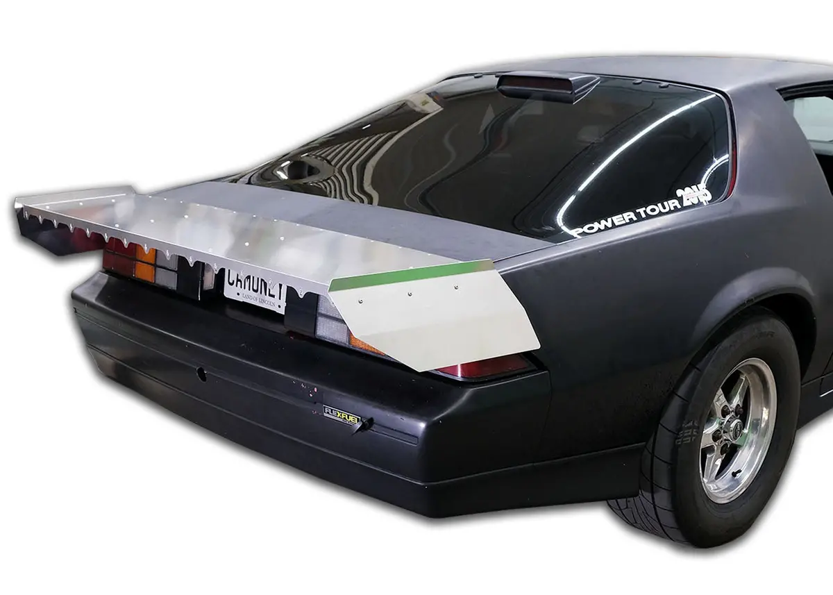 1982-92 Chevy Camaro Aluminum 15" Strutless Drag Wing 31-170 1