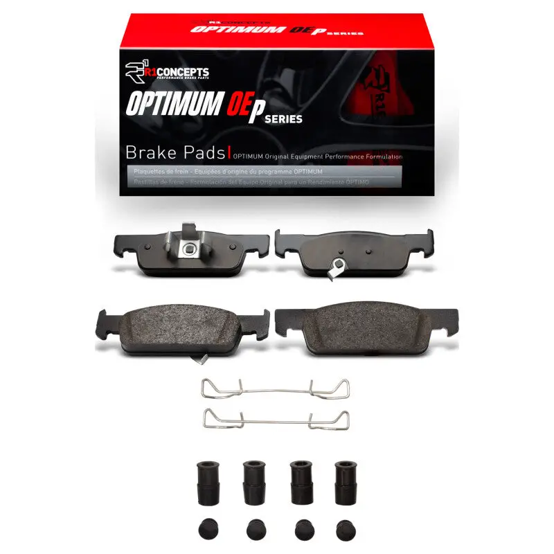 R1 16-19 Smart Fortwo Front Optimum Oe Pads & Hardware Kit 1