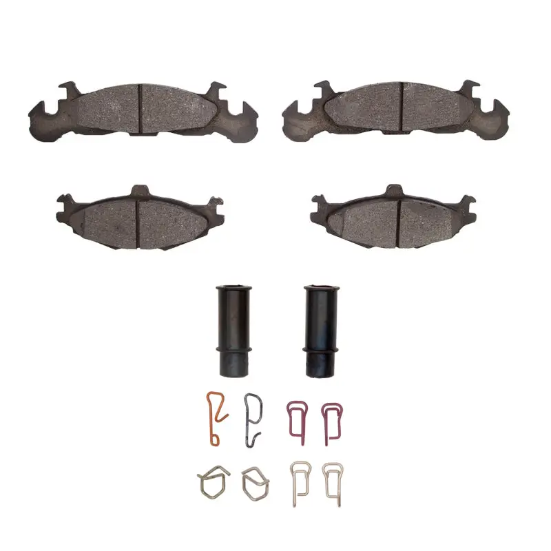 R1 84-90 Chrysler Lebaron Gtc & Gts Front Optimum Oe Pads & Hardware Kit 1