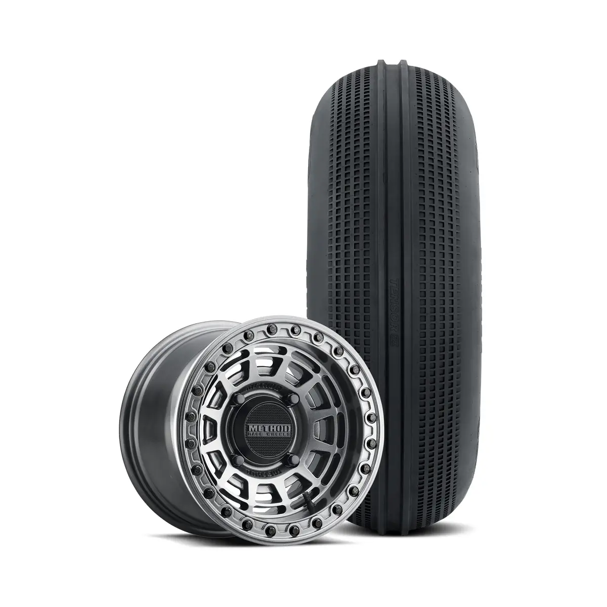 415 Beadlock | Gloss Graphite + Tensor Ss 33 Front 1
