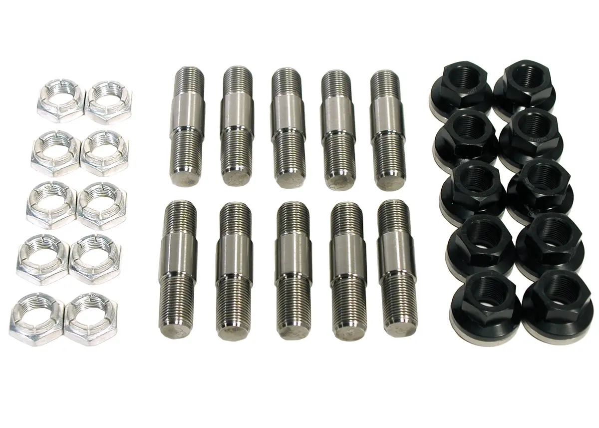 5/8" Titanium Drive Stud / Aluminum Lugnut Kit (.875" Shoulder Length) 1