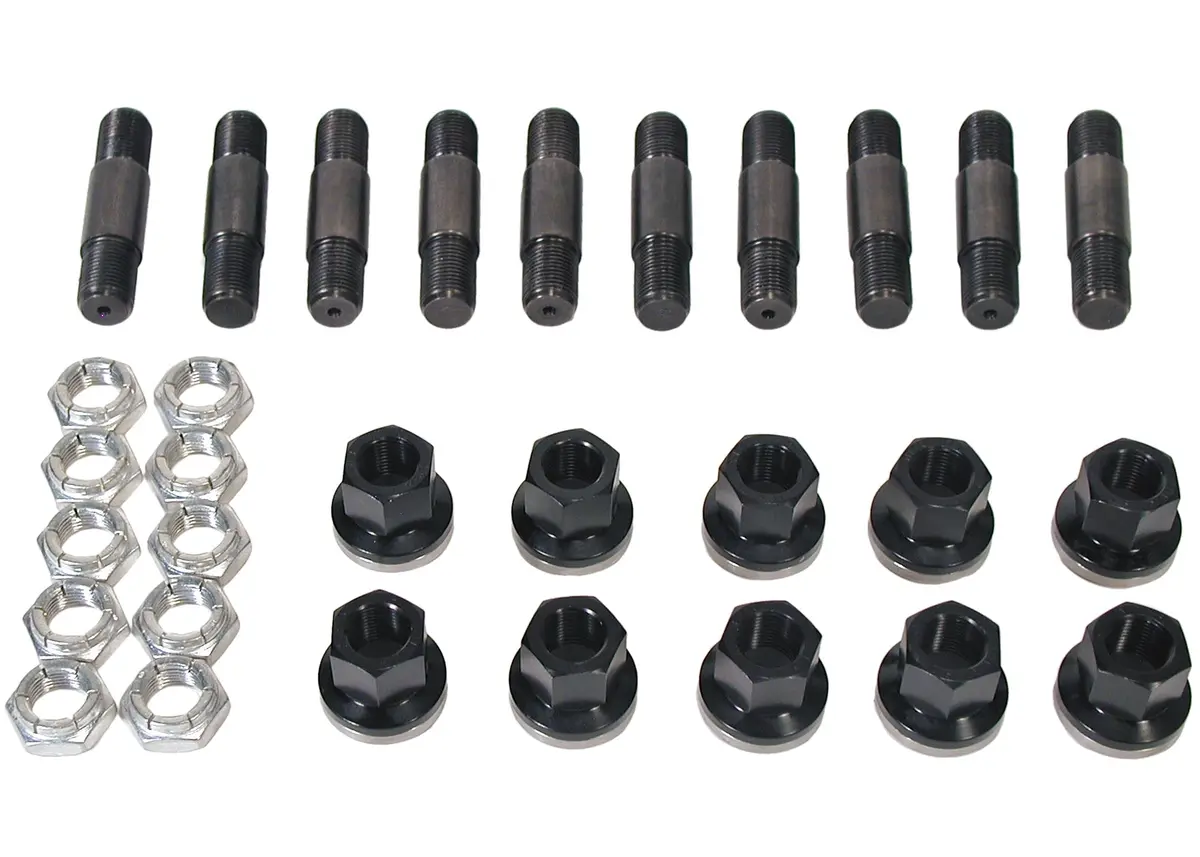 5/8" Titanium Stud / Aluminum Lugnut Kit (1.187" Shoulder Length) 1