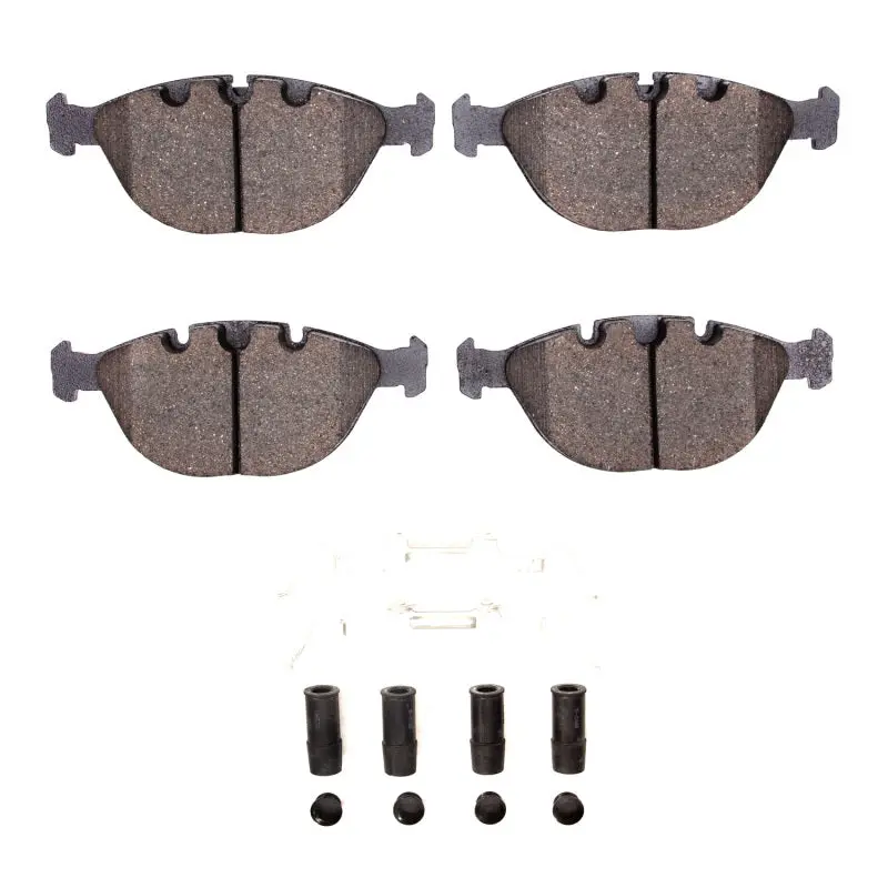 R1 02-06 Bmw X5 Front Semi Met Pads & Hardware Kit 1