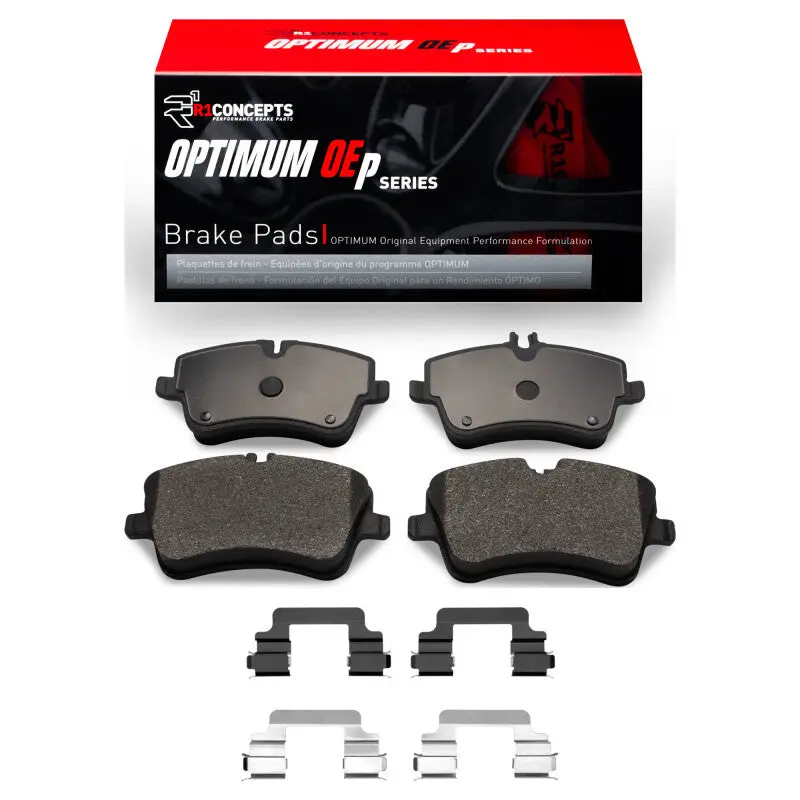 R1 01-15 Mercedes-Benz C350 Front Optimum Oe Pads & Hardware Kit 1