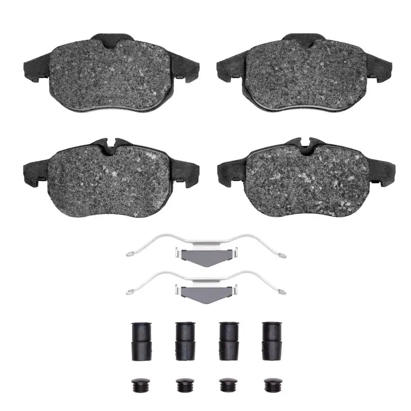 R1 03-05 Saab 9-3 Front Semi Met Pads & Hardware Kit 1