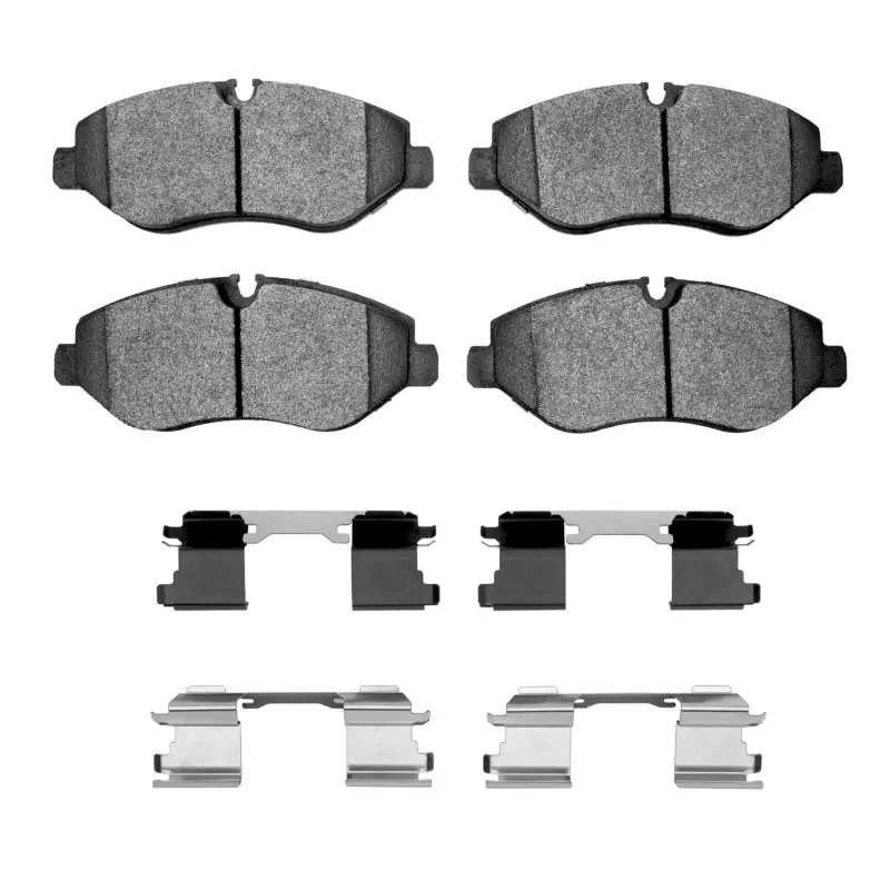 R1 07-23 Dodge Sprinter 2500 Front Semi Met Pads & Hardware Kit 1