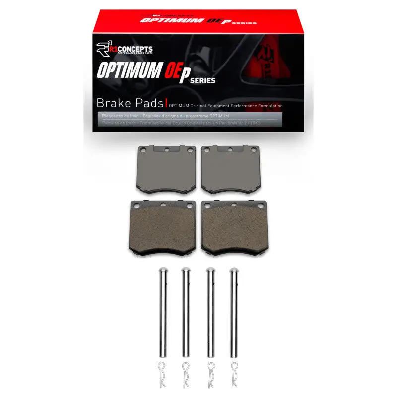 R1 72-72 Triumph Tr6 Front Optimum Oe Pads & Hardware Kit 1