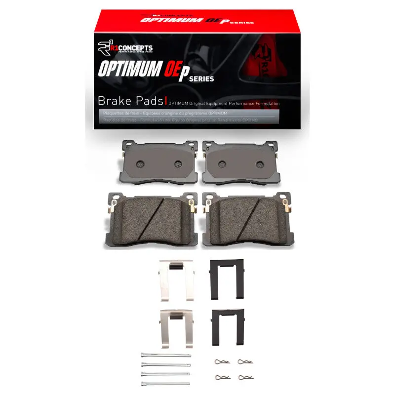 R1 12-17 Hyundai Equus Front Optimum Oe Pads & Hardware Kit 1