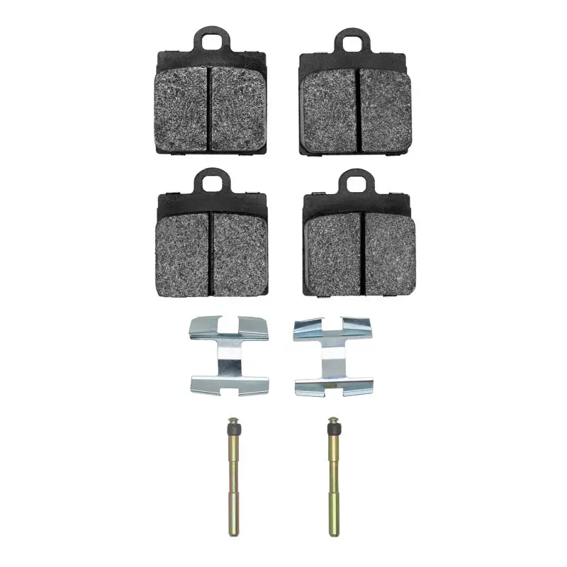 R1 1966-1970 Volkswagen Karmann Ghia Front R1 Semi Met Pads & Hardware Kit 1