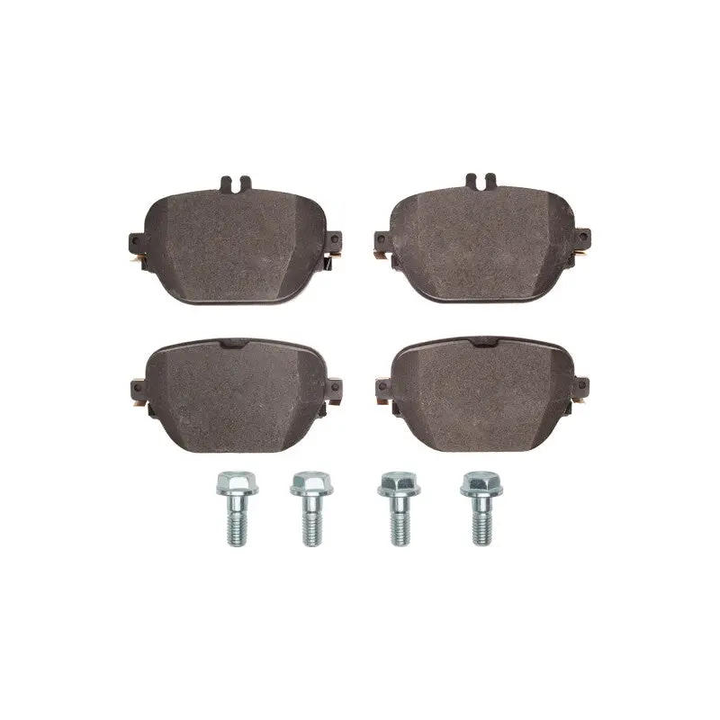 R1 17-25 Mercedes-Benz Glc63 Amg S Rear Euro Ceramic Pads & Hardware Kit 1