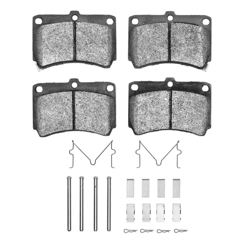 R1 90-02 Ford Aspire Front Optimum Oe Pads & Hardware Kit 1