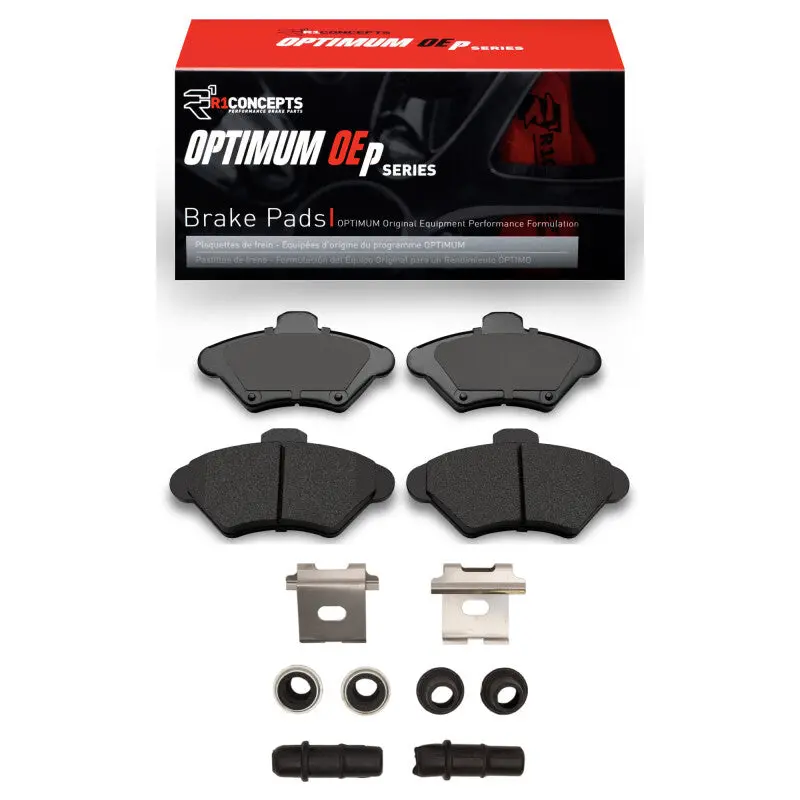 R1 93-97 Ford Thunderbird Front Optimum Oe Pads & Hardware Kit 1