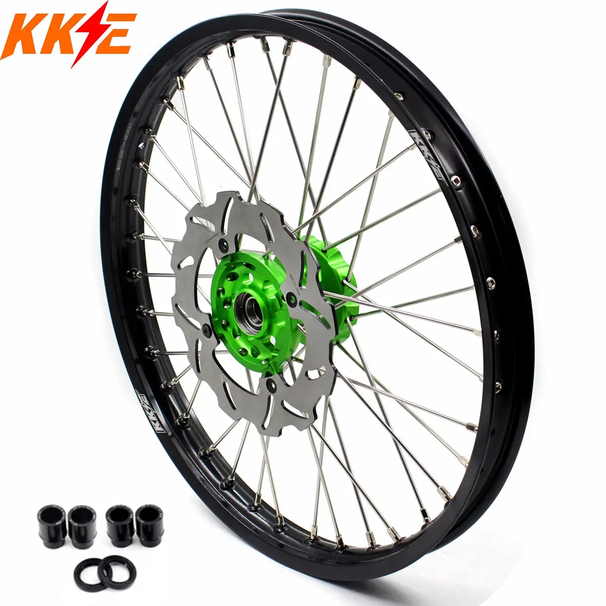 Kke 1.6*21" Front Wheels Rims Fit For Kawasaki Kx125 Kx250 Kx250f Kx450f 2006-2014 1