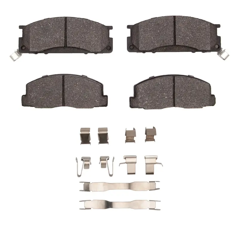 R1 86-89 Toyota Van Front Optimum Oe Pads & Hardware Kit 1