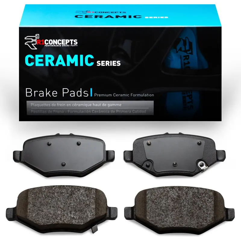 R1 13-19 Ford Taurus Sho Rear R1 Ceramic Brake Pads 1