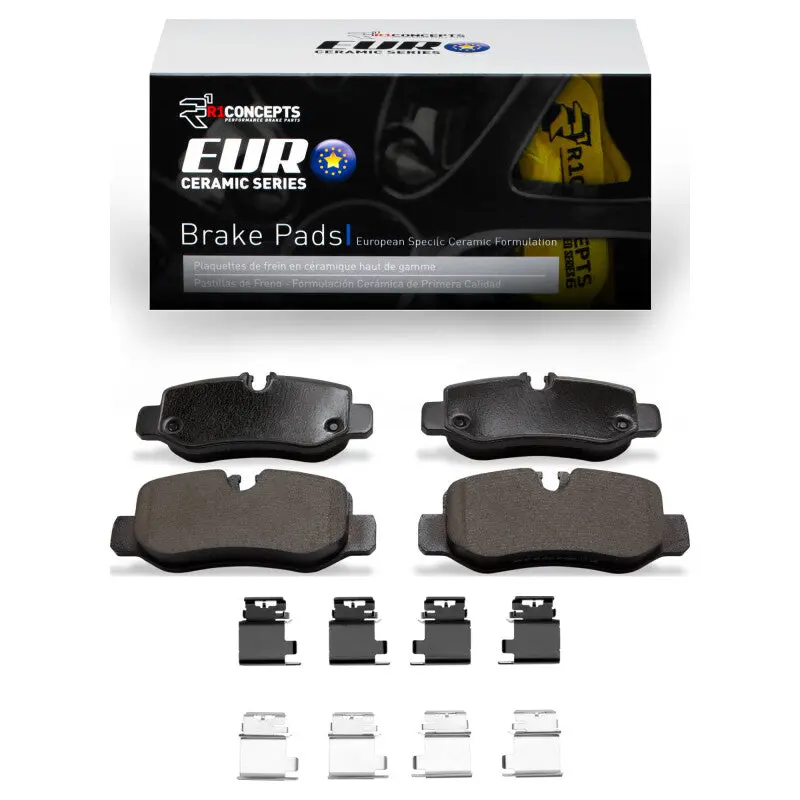 R1 2016-2023 Mercedes-Benz Metris Rear R1 Euro Ceramic Pads & Hardware Kit 1