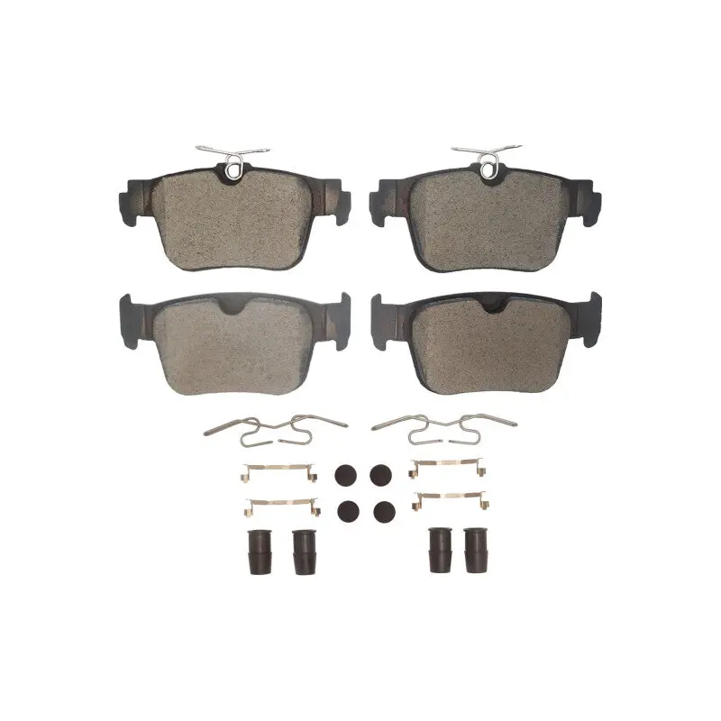 R1 2020-2025 Audi S3 (Usa/Canada) Rear R1 Euro Ceramic Pads & Hardware Kit 1