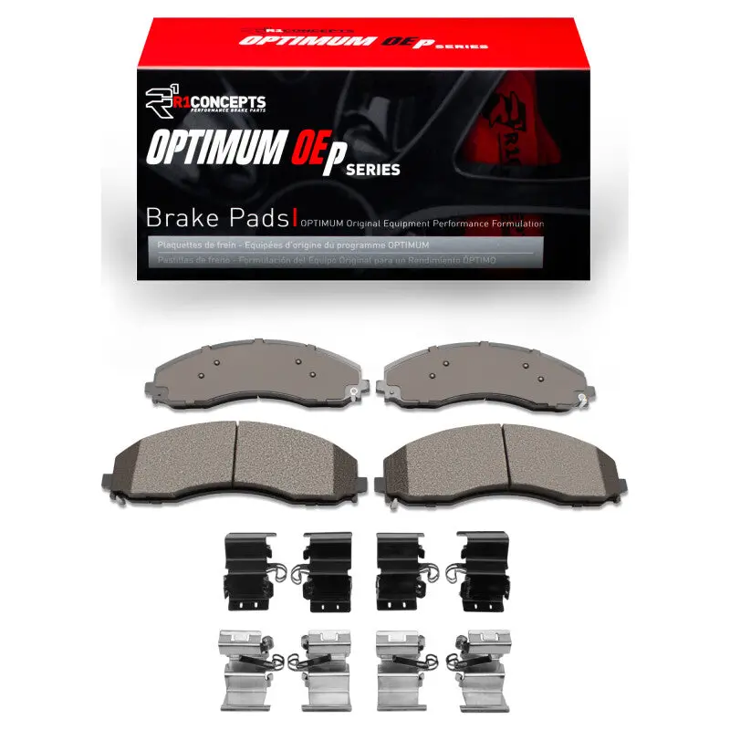 R1 2017-2024 Ford F-450 Super Duty Front/Rear R1 Optimum Oe Pads & Hardware Kit 1