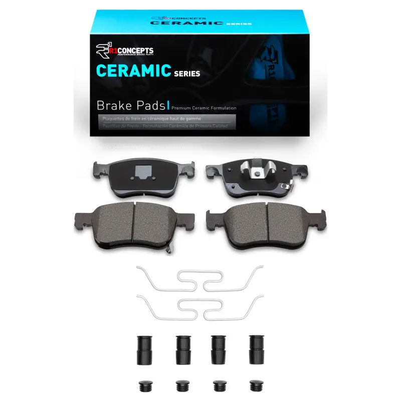 R1 2018-2025 Acura Integra Front R1 Ceramic Pads & Hardware Kit 1