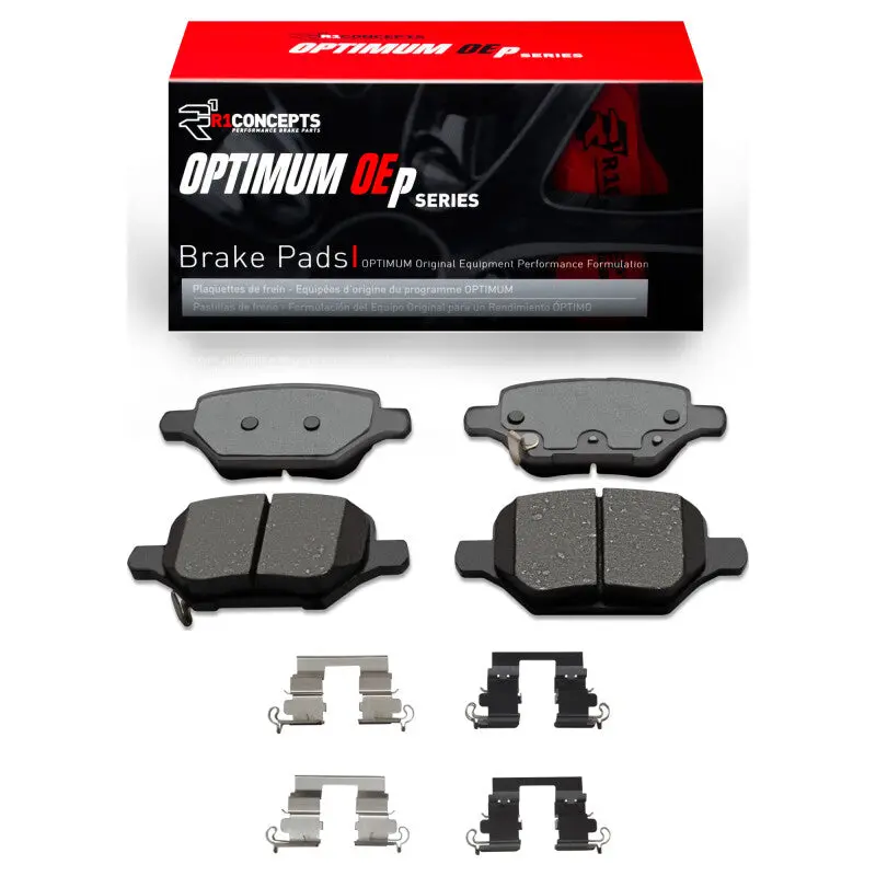 R1 18-22 Buick Encore Rear Optimum Oe Pads & Hardware Kit 1