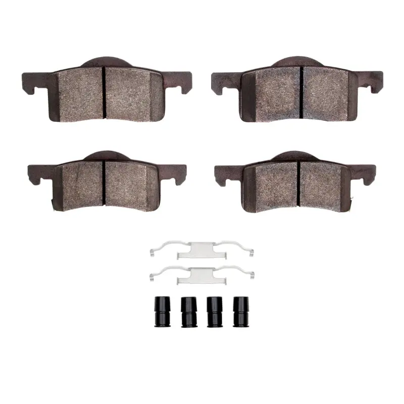 R1 02-06 Ford Expedition Rear Semi Met Pads & Hardware Kit 1