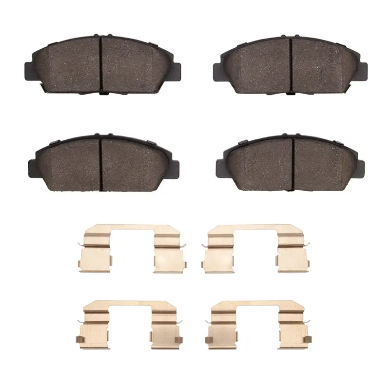 R1 92-96 Honda Prelude Front Optimum Oe Pads & Hardware Kit 1