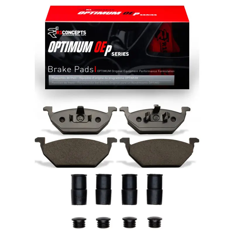 R1 03-17 Volkswagen Lupo (Mexico) Front Optimum Oe Brake Pads & Hardware Kit 1