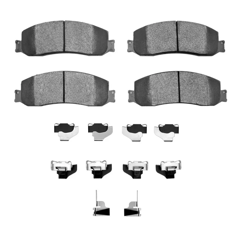R1 2010-2012 Ford F-250 4Wd (Super Duty) Front Performance Off-Road/Tow Brake Pads & Hardware Kit 1