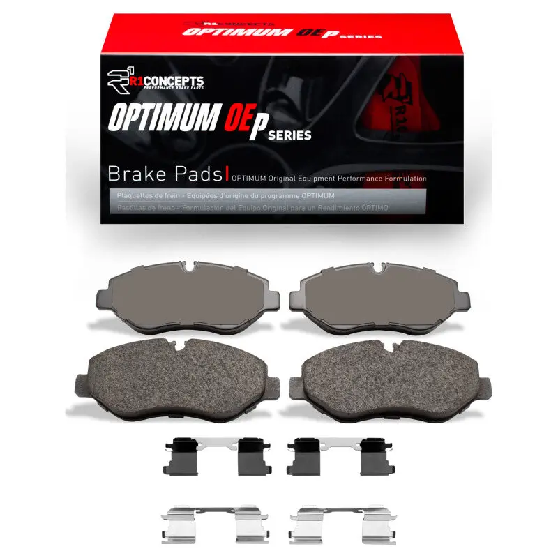 R1 07-18 Dodge Sprinter 2500 Front Optimum Oe Pads & Hardware Kit 1