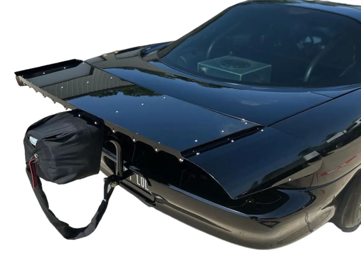 1993-2002 4Th Gen Camaro 15" Strutless Drag Wing W/ Adjustable Wicker 31-180 1
