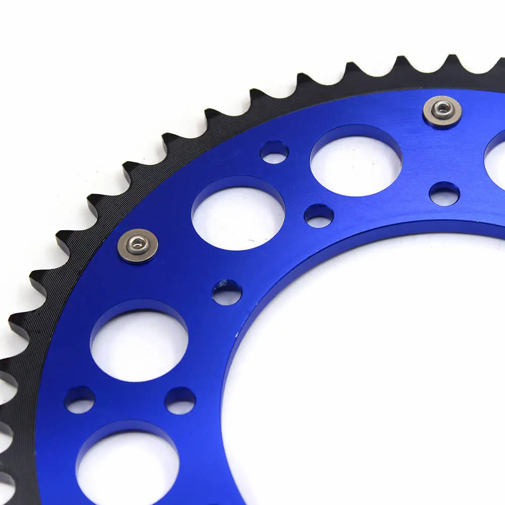 Kke Blue Rear Sprocket For Suzuki Drz400 Drz400e Drz400s Drz400sm 4