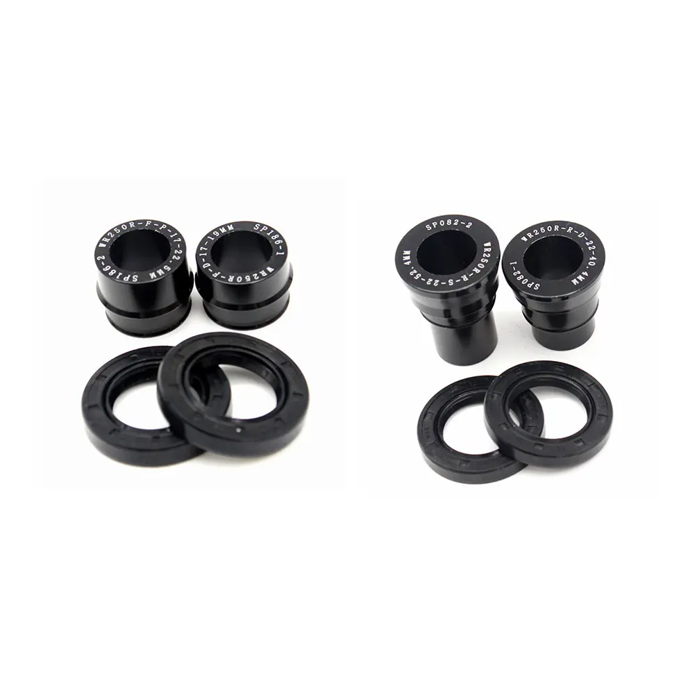 Kke Replacement Front & Rear Black Spacers For Yamaha Wr250r 2008-2020 1