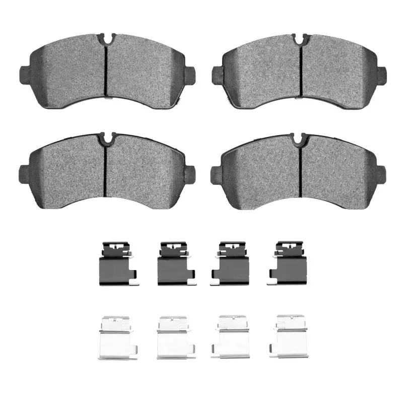 R1 2019-2025 Freightliner Sprinter 1500 Front R1 Semi Met Pads & Hardware Kit 1