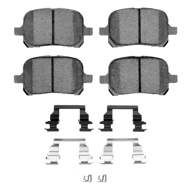 R1 1997-2004 Lexus Es300 Front R1 Semi Met Pads & Hardware Kit 1