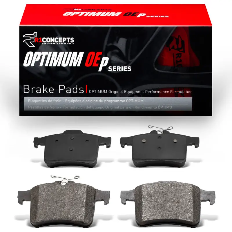 R1 10-19 Jaguar Xf Rear R1 Optimum Oe Brake Pads 1