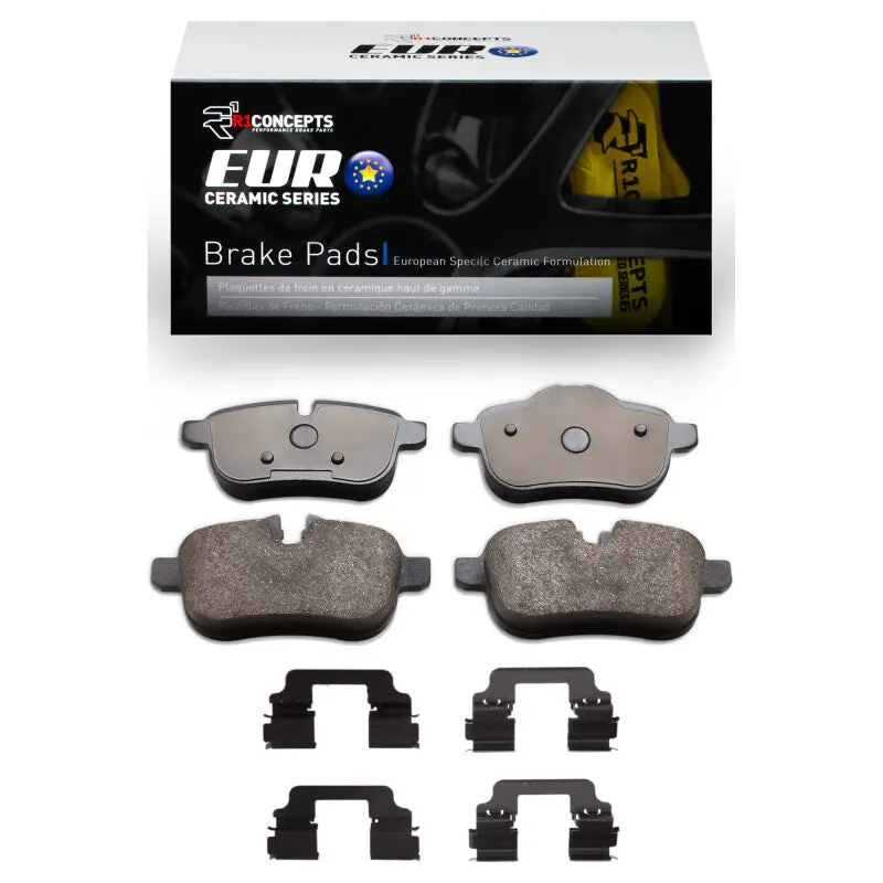 R1 2009-2016 Bmw Z4 Rear R1 Euro Ceramic Pads & Hardware Kit 1