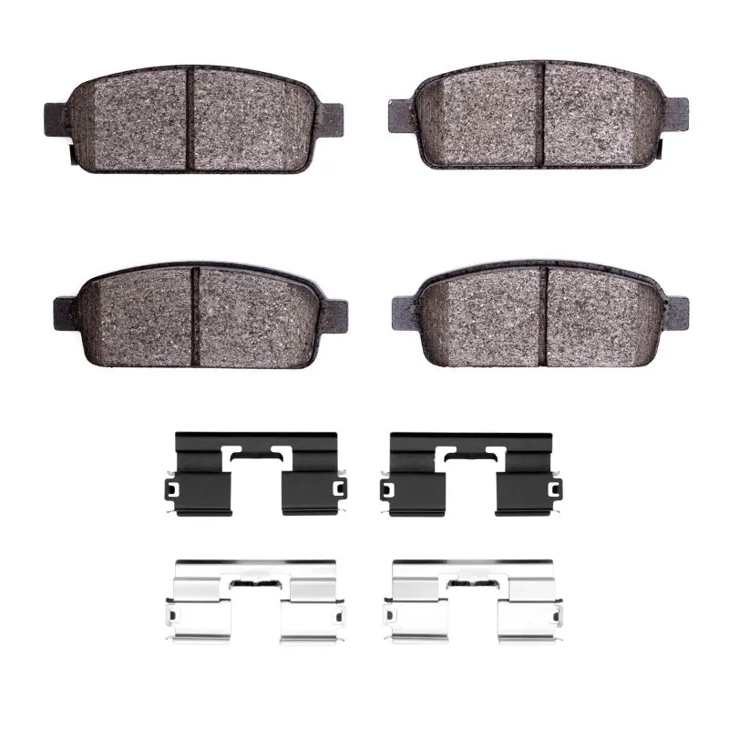 R1 2011-2019 Buick Cascada Rear R1 Semi Met Pads & Hardware Kit 1
