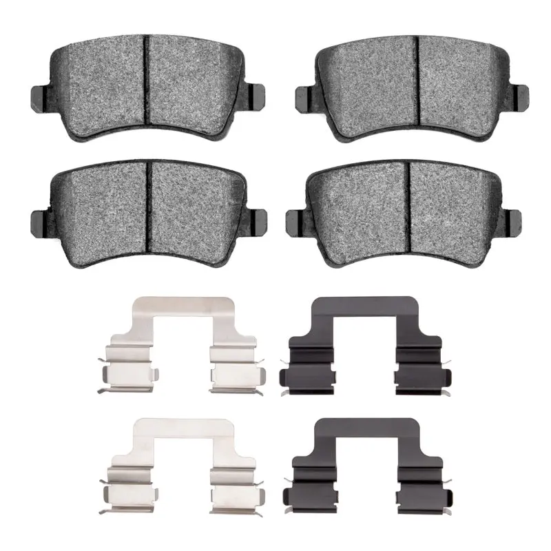 R1 07-18 Volvo S60 Rear Semi Met Pads & Hardware Kit 1