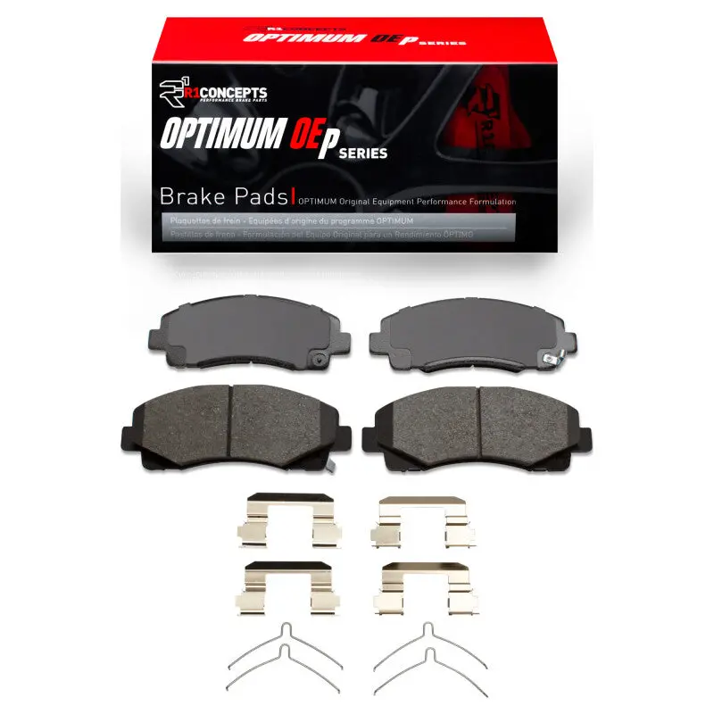 R1 06-20 Acura Tlx Front Optimum Oe Brake Pads & Hardware Kit 1