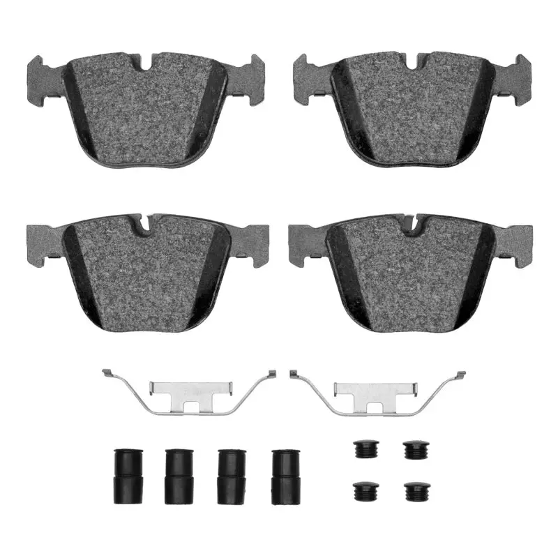 R1 09-17 Bmw Alpina B7 Xdrive Rear Semi Met Pads & Hardware Kit 1