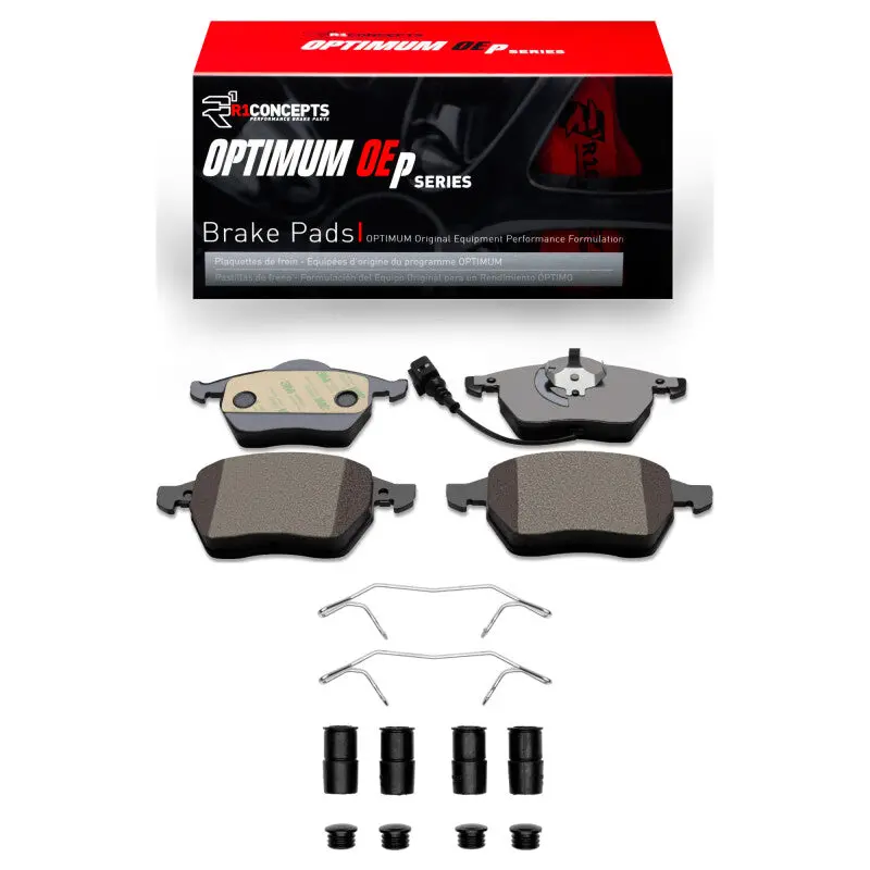 R1 00-06 Audi Tt Front Optimum Oe Pads & Hardware Kit 1