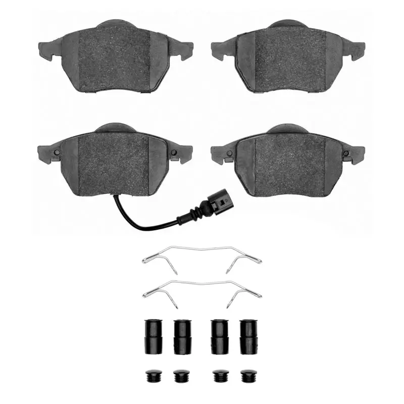 R1 99-10 Audi Tt Quattro Front Semi Met Pads & Hardware Kit 1