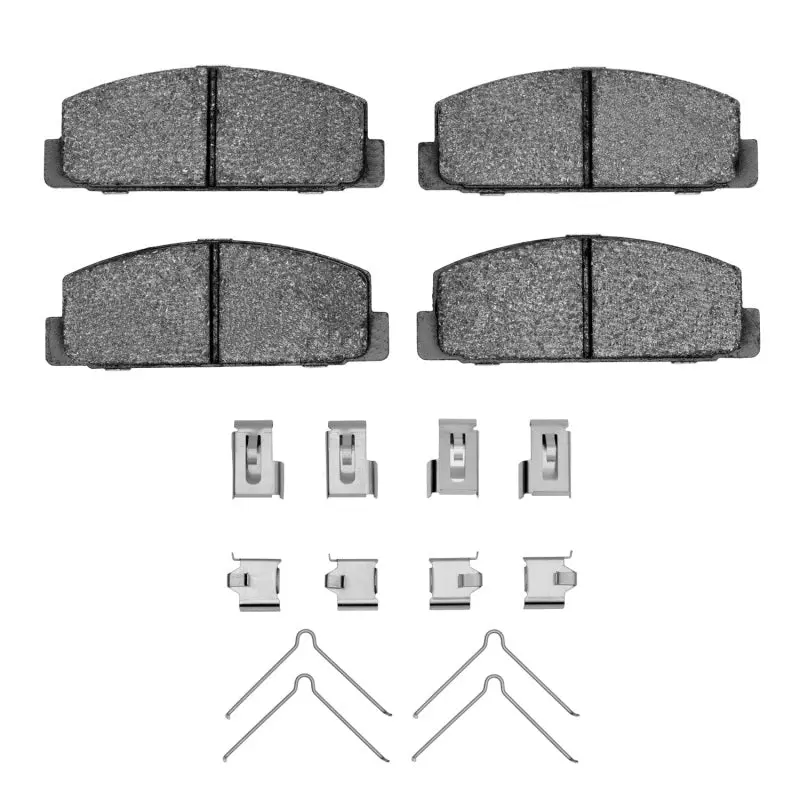 R1 1984-2005 Mazda 6 Rear R1 Semi Met Pads & Hardware Kit 1