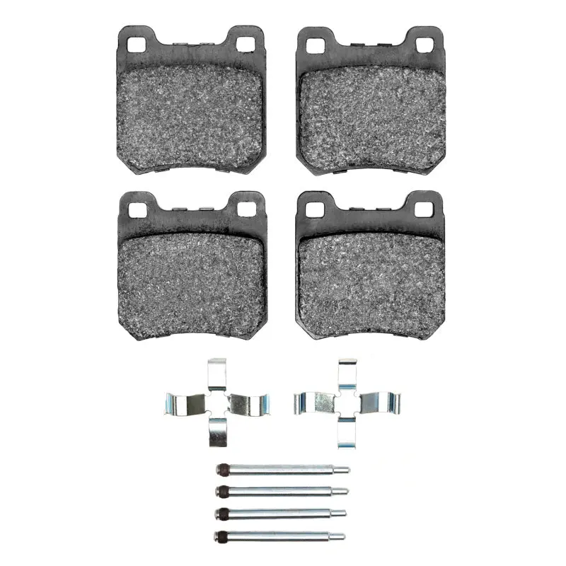 R1 97-01 Cadillac Catera Rear Semi Met Pads & Hardware Kit 1