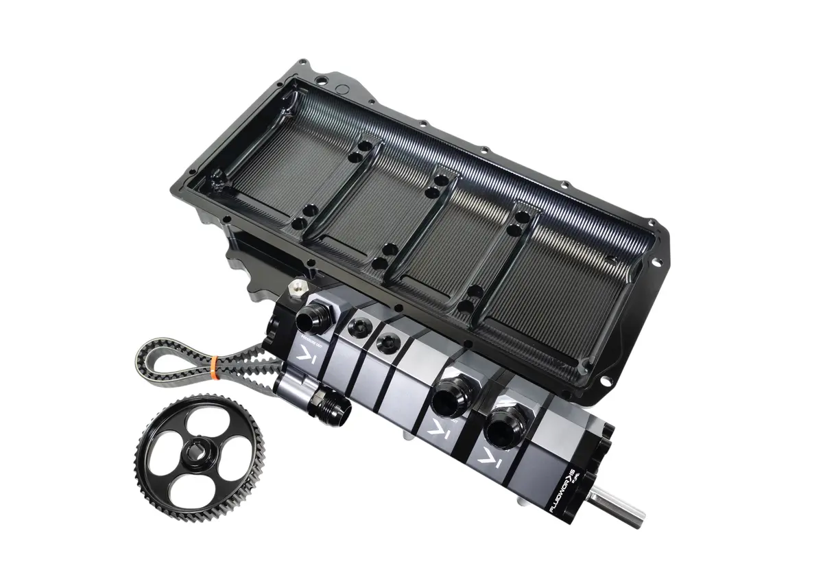 Ls 7 Stage Billet Dry Sump Pan / Pump Combo 1