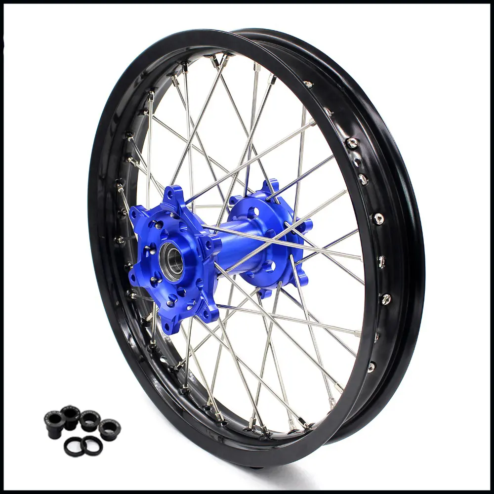 Kke Enduro 18"×2.15 Rear Wheel Glm Rim For Yamaha Yz250f Yz450f Yz125 Yz250 Wr250f Wr450f 1