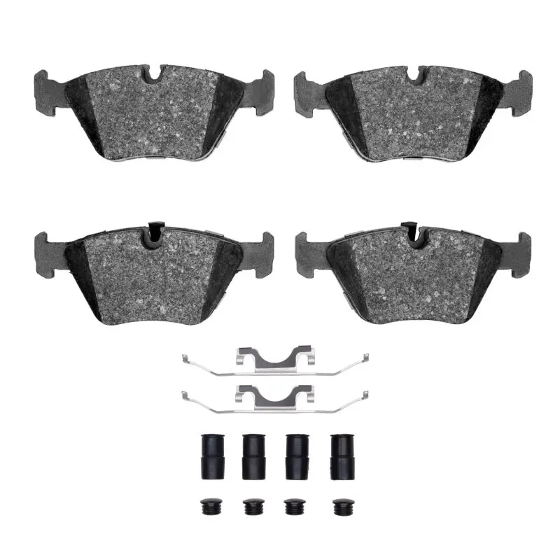 R1 1996-2003 Bmw 528I Front R1 Semi Met Pads & Hardware Kit 1