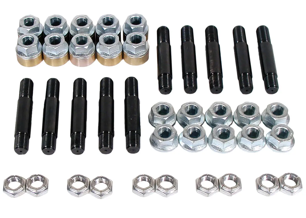 5/8" Steel Stud / Steel Lugnut Kit (2" Shoulder) 51560 1
